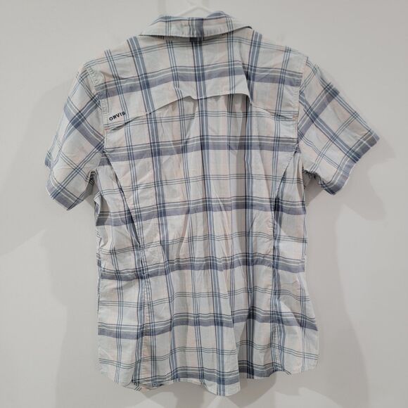 Orvis Lot Of 2 Womens Open Air Caster Plaid Size Medium Button Up Fishing Hiking - Picture 5 of 10